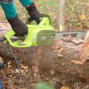14-Inch Sun Joe Tree Limb Master Electric Handheld Chainsaw $39 Shipped...