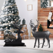 2-Piece Holiday Time Indoor/Outdoor Deer Silhouette Set $15 (Reg. $60.98)...