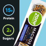 20-Count Zone Perfect Macros Protein Bars (Blueberry Maple Waffle) as low...