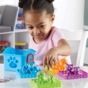 28-Piece Learning Resources Sort-‘Em-Up Pups Educational Toy Set $12.99...