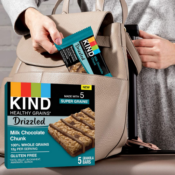 40-Count KIND Healthy Grains Drizzled Milk Chocolate Chunk Bars as low...