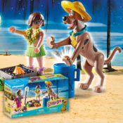 46-Piece Playmobil Scooby-Doo! Adventure with Witch Doctor Set $7.99 (Reg....