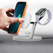 Charge up to five devices at once with 5-in-1 Apple Charging Station for...