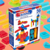 56-Piece Bristle Blocks Set by Battat $9.40 (Reg. $14.70) - STEM Building...