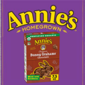 Annie's Organic Chocolate Bunny Graham Snacks, 7.5 Oz as low as $2.50 After...