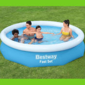 Bestway Fast Set 10’ x 26” Round Inflatable Pool $36.83 Shipped Free...