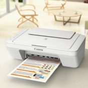 Canon PIXMA Wired All-in-One Color Inkjet Printer $39 Shipped Free! Prints...