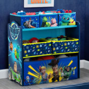 Disney/Pixar Toy Story 6 Bin Toy Organizer by Delta Children $25.42 Shipped...