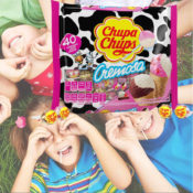 FOUR 40-Count Chupa Chups Cremosa Ice Cream Candy Lollipops $4.75 EACH...