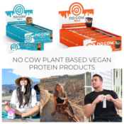 Today Only! No Cow Plant Based Vegan Protein Products from $23.99 (Reg....