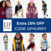 Gap Factory: Extra 15% Off Purchase with Code