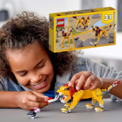 LEGO 224-Piece Creator 3-in-1 Wild Lion Building Kit $13.99 (Reg. $20)