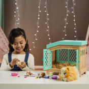 20-Piece Little Live Pets Interactive Mama Guinea Pig and her Hutch $59...