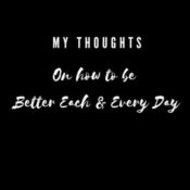 My Thoughts 6x9-inch Lined Journal with 120 Pages, Paperback $0.91 (Reg....