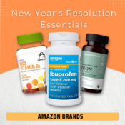 New Year's Resolution Essentials from Amazon Brands as low as $4.05 Shipped...