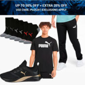 PUMA: Semi Annual Sale Up to 50% off Sale + Extra 20% Off With Code