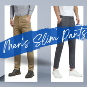 Today Only! Plaid&Plain Men's Slim Pants from $19.99 (Reg. $49.99)...