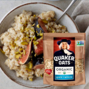 4-Pack Quaker Organic Quick Cook Oatmeal as low as $16.56 After Coupon...