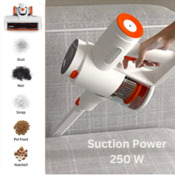 Tackle any mess with Redkey P8 25 Kpa Suction 250W Cordless Vacuum with...