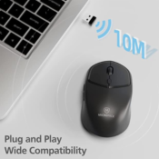 Silent Click Wireless Mouse with USB Receiver $6.49 After Code (Reg. $13)