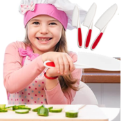 Set of 3 Kid-Safe Knives for Real Cooking $10.44 After Coupon (Reg. $14.91)...