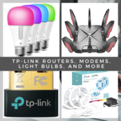 Today Only! TP-Link Routers, Modems, Light Bulbs, and more from $9.99 (Reg....