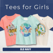 Today Only! Tees for Girls $4.99 (Reg. $9.99) + for Boys, Men and Women