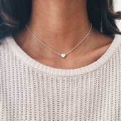 Tiny Heart Necklace $8.99 Shipped (Reg. $16.99) - 4 Colors - Fun Valentine’s...