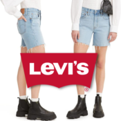 Levi's Women's Premium Mid Thigh Shorts $13.66 (Reg. $69.50) - FAB Gift...