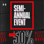 Under Armour's Semi-Annual Event with Up to 50% off! Thousands of New Products!...