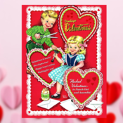Vintage Valentines Press Out Book $4.99 (Reg. $7.29) - 1.2K+ FAB Ratings!