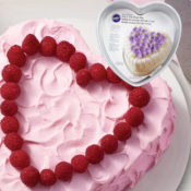 Wilton Decorator Preferred Heart Shaped Cake Pan, 8-Inch $10.39 (Reg. $21)...