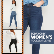 Today Only! Women's Rockstar Jeans $18 (Reg. $59.99) - Super-Skinny Jeans!
