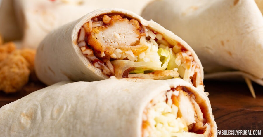 McDonald's Copycat Snack Wrap Recipe - Fabulessly Frugal