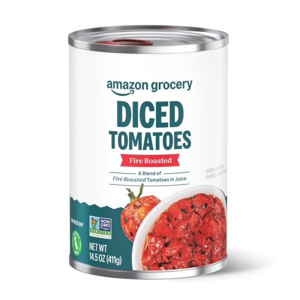 Canned Fire Roasted Diced Tomatoes