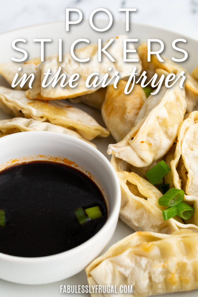 Air Fryer Pot Stickers Recipe Fabulessly Frugal