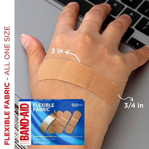 Band-Aid Brand Sterile Flexible Fabric Adhesive  