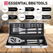 13-Piece Grillman Barbecue Grill Accessories & Tool Set $16.99 (Reg....