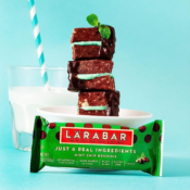 16-Count Larabar Gluten Free Vegan Fruit & Nut Bars, Mint Chip Brownie...