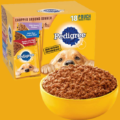 18-Count Pedigree Chopped Ground Dinner Wet Dog Food Variety Pack as low...