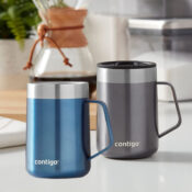 2-Count Contigo Stainless Steel Vacuum-Insulated Mugs $21.60 Shipped Free...
