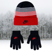 2-Piece Nike Boys' Beanie & Gloves Set $8.40 (Reg. $24) - 3 Colors