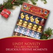 20-Count Lindt Teddy & Friends Holiday Milk Chocolate $10 (Reg. $15)...
