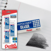 3-Pack Pentel Hi-Polymer Large Block Eraser as low as $1.56 Shipped Free...