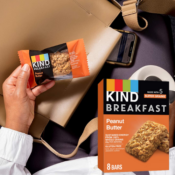32-Count KIND Peanut Butter Breakfast Bars as low as $9.98 After Coupon...