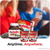 Big Jar of Nutella 35.3-Oz + 4-Packs Nutella & Go as low as $9.27 Shipped...