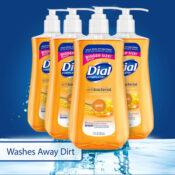 4-Count Dial Complete Antibacterial Liquid Hand Soap (Gold) as low as $5.39...