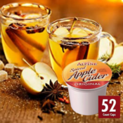 52-Count Alpine Spiced Cider Original Drink Mix, Single Serve Cups, Apple...