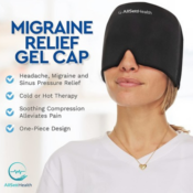 AllSett Health Form Fitting Migraine Relief Ice Head Wrap $13.99 (Reg....