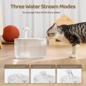 Cat 118 oz Water Fountain $15.99 After Code (Reg. $32) + Free Shipping...